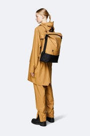 Buckle Rolltop Rucksack - Khaki